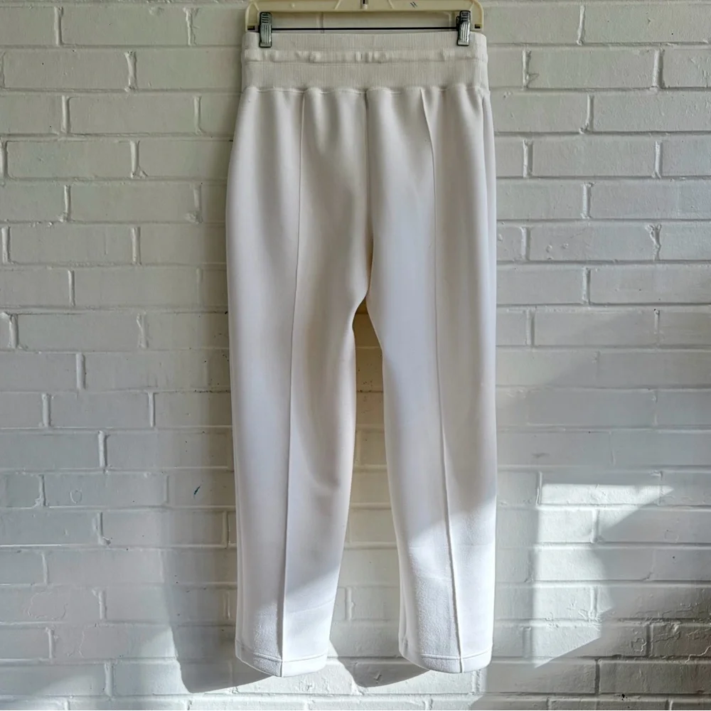 SPANX Air Essentials Luxe Tapered Pant in “Powder” White, SZ M LIKE NEW! 🤍 - Picture 6 of 8